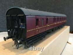 0 Gauge BR/ex LMS set of two Pull and Push Coaches, lined maroon livery, boxed