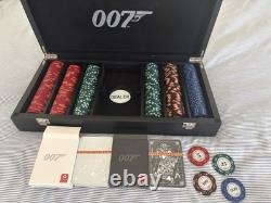 007 Luxury Poker Set 300 Pieces Cartamundi Sealed Set