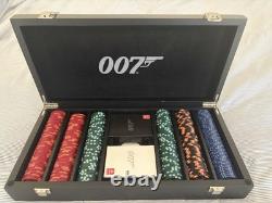 007 Luxury Poker Set 300 Pieces Cartamundi Sealed Set