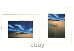 1980 Set Two Pair 2 Photograph Prints Lorena Kell Laguna Beach CA Landscape