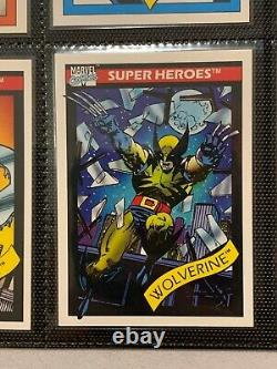 1990 Marvel Universe Trading Card Series 1 Two Complete Sets with All Holograms