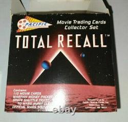 1990 Total Recall Card Set Two Graded Cards Arnold Schwarzenegger & Sharon Stone
