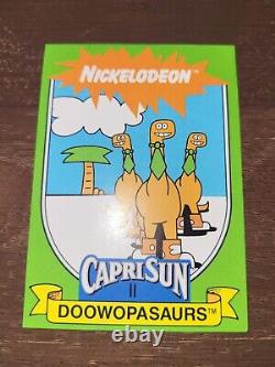 1991 CapriSun Nickelodeon Complete Set (22 Cards) RC Vintage MTV Rugrats Doug MP