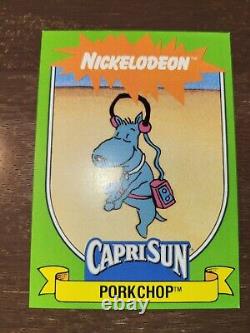 1991 CapriSun Nickelodeon Complete Set (22 Cards) RC Vintage MTV Rugrats Doug MP