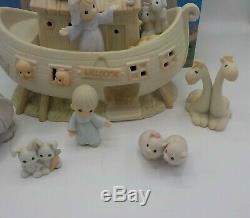 1992 PRECIOUS MOMENTS Two By Two The Noah's Ark Story 8 Piece Set w Boxes