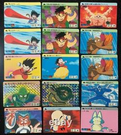 1995 Dragon Ball Carddass 15 Card Set Two Holo Bandai Collectible 13+