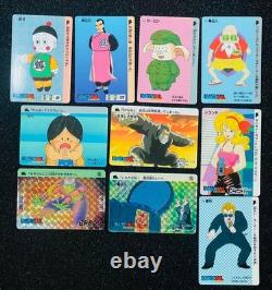 1995 Dragon Ball Carddass Ten Card Set Two Holo Eight Base Collectible 13+