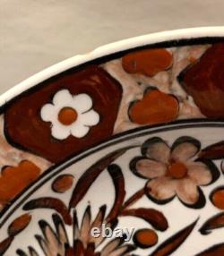 2 Ikaros Rhodes Greece Hangable Decorative Plates VTG MCM Hand Painted Signed
