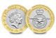 £2 Raf Coin Collection Two Pounds Sea King, Lightning Ii Brilliant Uncirculated