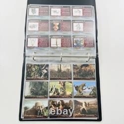 2002 Topps Lord Of The Rings Two Towers Cards Completed 190 Cards + Extras
