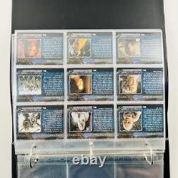 2002 Topps Lord Of The Rings Two Towers Cards Completed 190 Cards + Extras