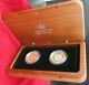2006 Royal Collection 50c Gold Plated Silver Proof Two Coin Set, Ram