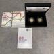 2013 London Underground Two Pound Piedfort Silver Proof 2 Coin Set Collectible