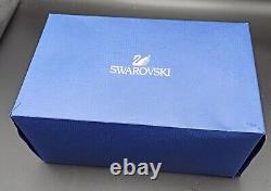 2014 Swarovski Snowflake Ornaments Set Large & Little with a Stand 5063341 Box