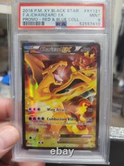 2016 Pokemon Xy Black Star Promo #xy121 Fa/charizard Ex Promo-red & Blue Coll