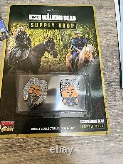 2018 AMC The Walking Dead Supply Drop Box Bundle With Two Exclusive FUNKO POP