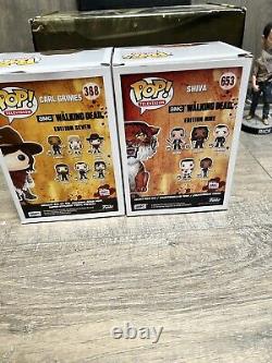 2018 AMC The Walking Dead Supply Drop Box Bundle With Two Exclusive FUNKO POP