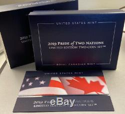 2019 Pride of Two Nations Collectible Coin Set Limited Edition Set