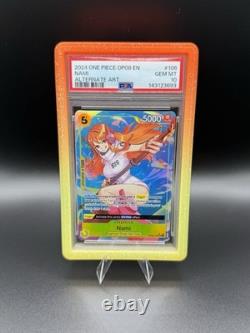 2024 One Piece Op08-two Legends Alternate Art #106 Nami Psa 10