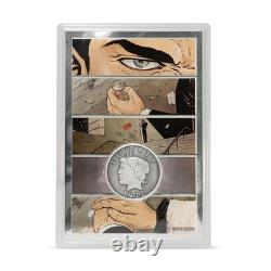 2026 Two-Face's Coin Collectible Set 1/2 oz Silver Coin + 5 g Silver Foil Set