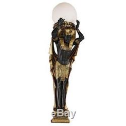 28 Egyptian Royalty Style Illuminated Wall Sculptures Lamp (Set Of Two)