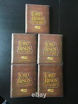6 LORD OF THE RINGS ACTION FLIPZ Sets In ALBUMS Fellowship / Two Towers / King