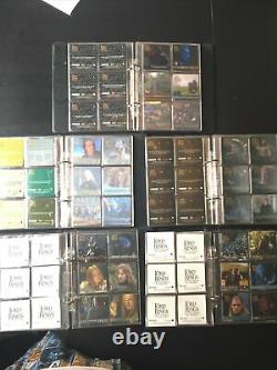 6 LORD OF THE RINGS ACTION FLIPZ Sets In ALBUMS Fellowship / Two Towers / King