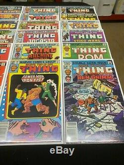 64 issue lot of Marvel Two-In-One Bronze Age Comics Run Set Thing 1974 1st Ser