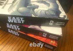 ALL THREE East of West Deluxe Hardcovers vol 1 2 3 set lot HC year one two three