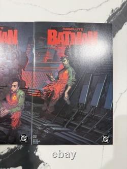 Absolute Batman 22 Kael Ngu PSA SDCC Rare Trade Dress Set
