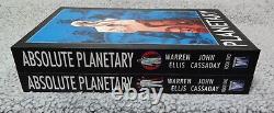 Absolute Planetary SET Book 1 2 Warren Ellis & John Cassaday 1st Print One Two