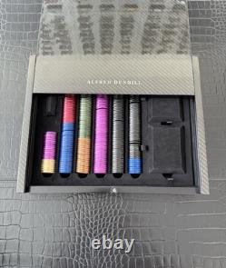 Alfred Dunhill Carbon Fibre Poker Set