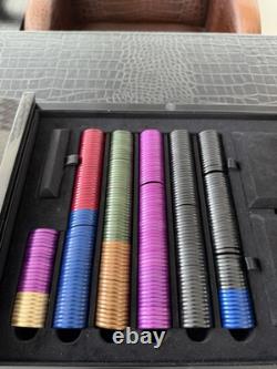 Alfred Dunhill Carbon Fibre Poker Set