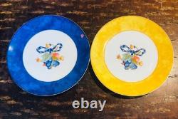 Almost unused Bernardaud Limoges Borghese Plate, 5.7 inches (14.5 cm), set of 2