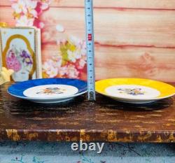 Almost unused Bernardaud Limoges Borghese Plate, 5.7 inches (14.5 cm), set of 2