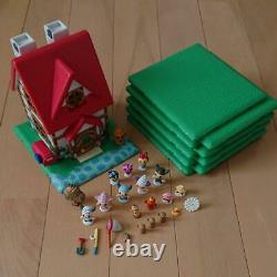 Animal Crossing Let's make a forest Two-story house set minifigure collection