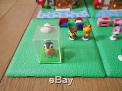 Animal Crossing Mini Figure House Set Mini Toy Two-Story Playset Furniture
