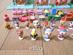 Animal Crossing Mini Figure House Set Toy Two-Story Playset Japan Furniture Lot