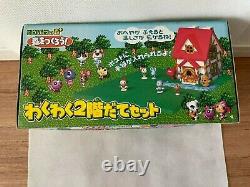 Animal Crossing WakuWaku Two Story House Set TAKARA Figure From Japan Japanese