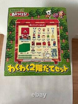 Animal Crossing WakuWaku Two Story House Set TAKARA Figure From Japan Japanese