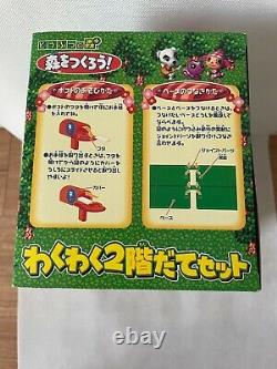 Animal Crossing WakuWaku Two Story House Set TAKARA Figure From Japan Japanese