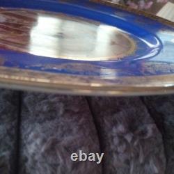 Antique Kuba Porzellan Bavaria Germany Décor Old Vienna Fragonard 24k Plate