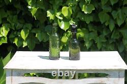 Antique Set of Two Beer Bottles KNOWLES & TAMPKINS and GUERNSEY BREWERY CºLTD