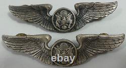 Army U. S Army Silver Wings Set Of Two (22-m) Ref C106