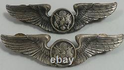 Army U. S Army Silver Wings Set Of Two (22-m) Ref C106