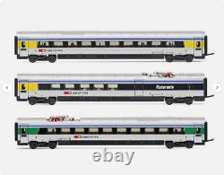 Arnold ETR610 SBB-CFF complete 7-car set ex-Cisalpino Livery, HN2470 & HN3503