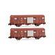 Arnold Hn6439 Fs, Set Two Wagons Closed Type Gbs Scale N 1/160
