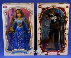 Aurora & Prince Phillip - Set Of Two Limited Edition Disney Store Dolls New