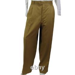 Avant-Garde Il Canto Italian Designer Two-Piece Lounge Set Raw-Silk Look Gold