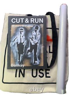 BANKSY Cut And Run UNOPENED Full Set. Book, Tote Bag And Two Posters